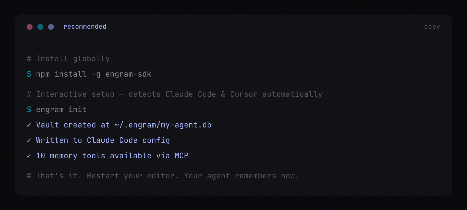 Engram gallery image