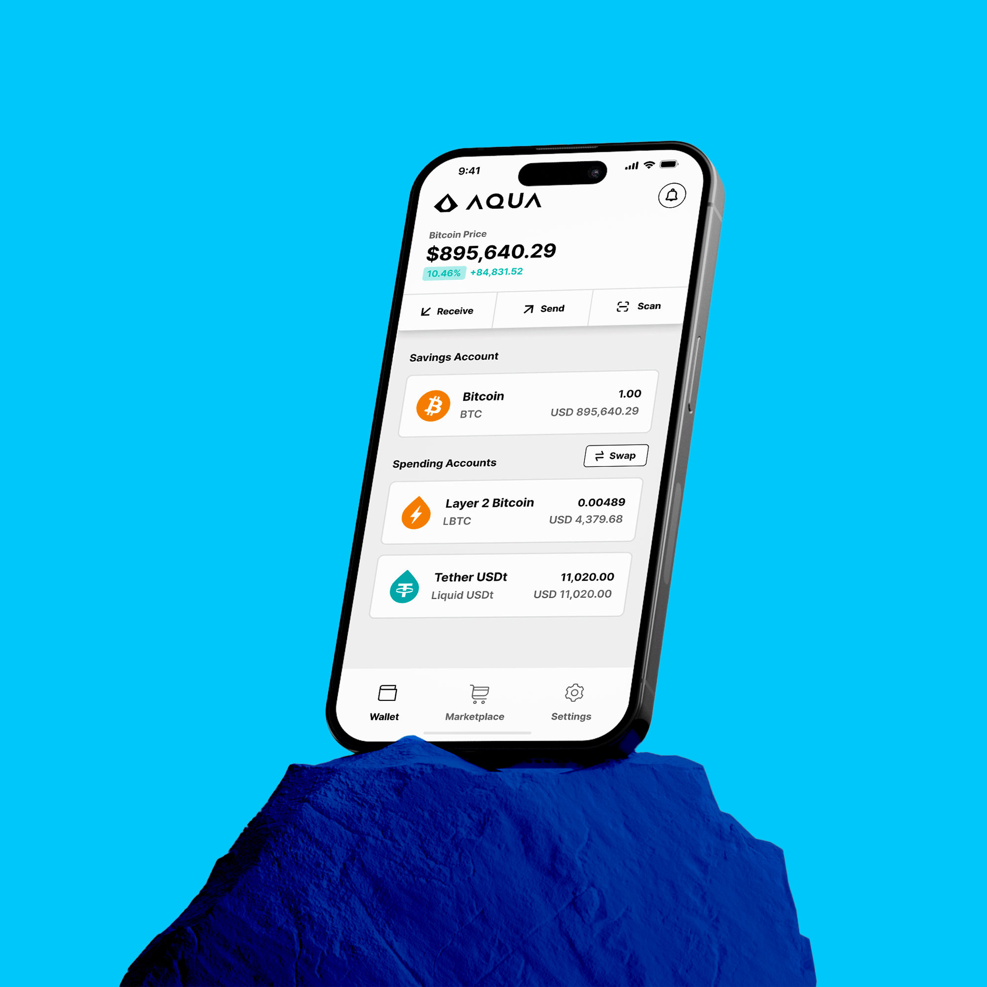 AQUA Wallet gallery image
