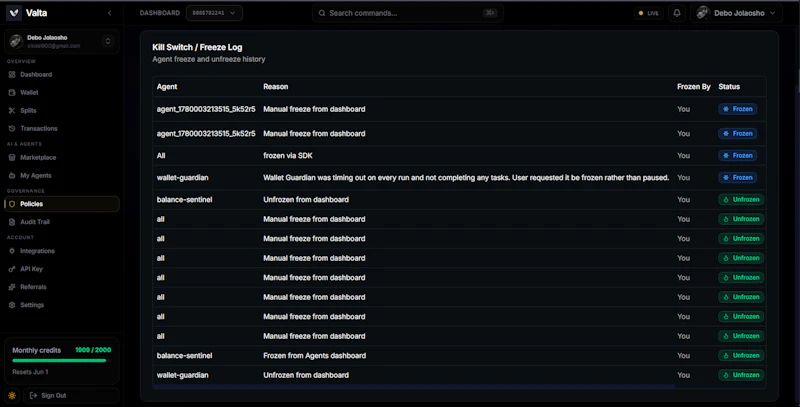 Valta screenshot 4