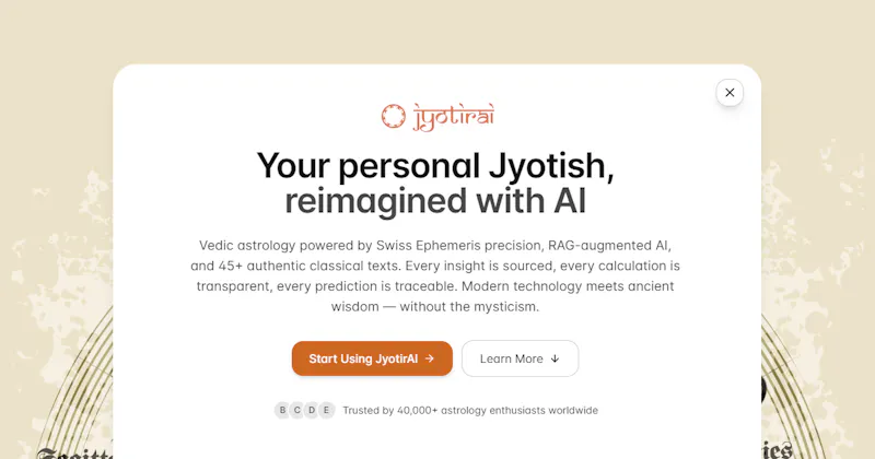 Jyotir AI screenshot 1