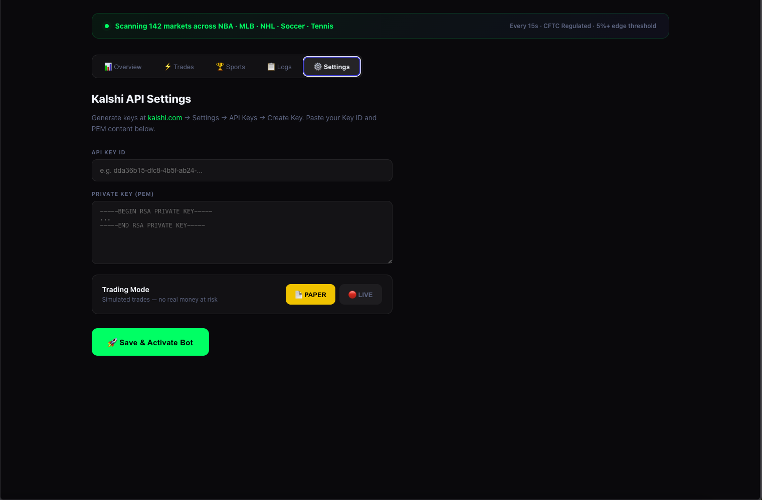 KalshiBot Pro gallery image