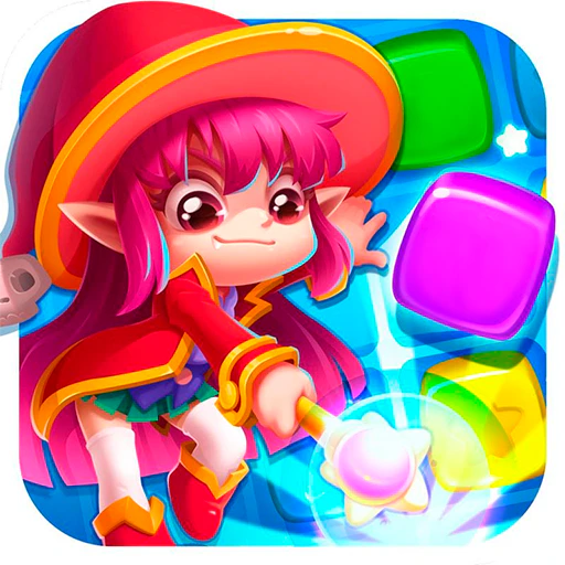 Witch Gem Blast: Magic Jewel Match 3