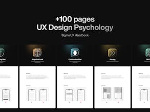 Sigma UX Handbook gallery image