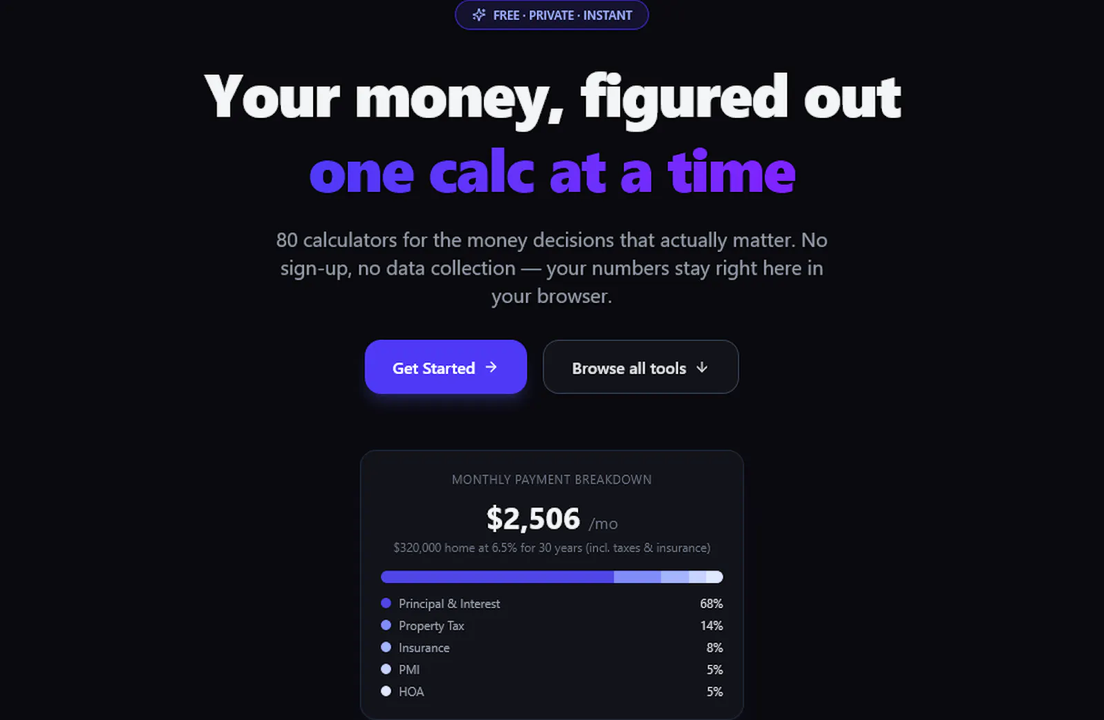 RatioCalc screenshot 1