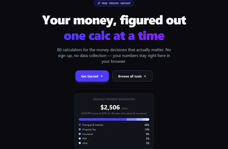 RatioCalc screenshot 1