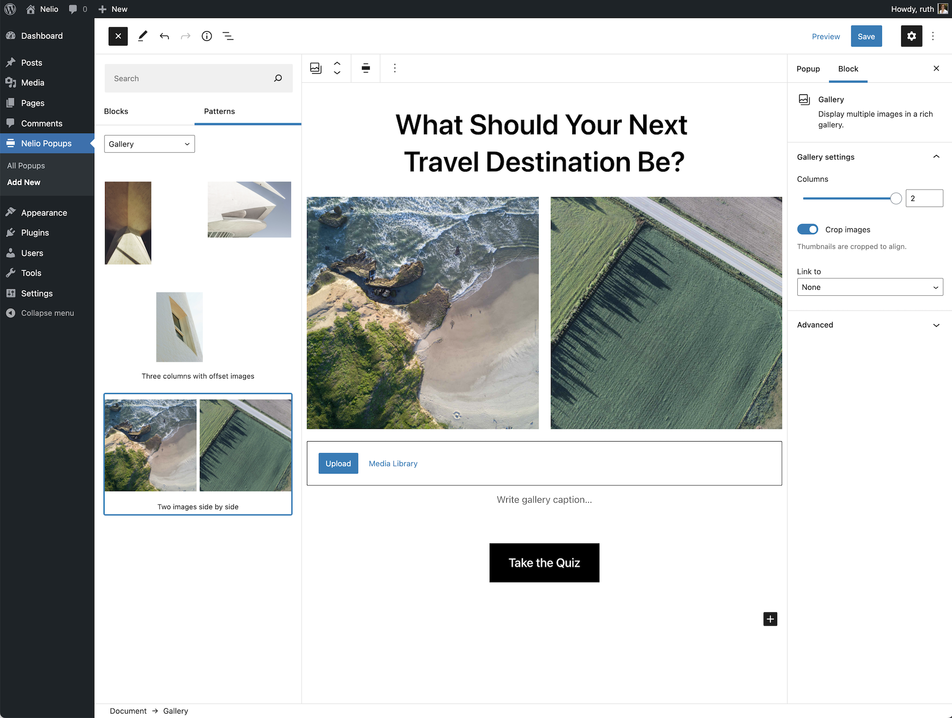Nelio Popups gallery image