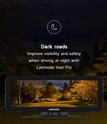 Lanmodo Vast Pro night vsion dash cam gallery image