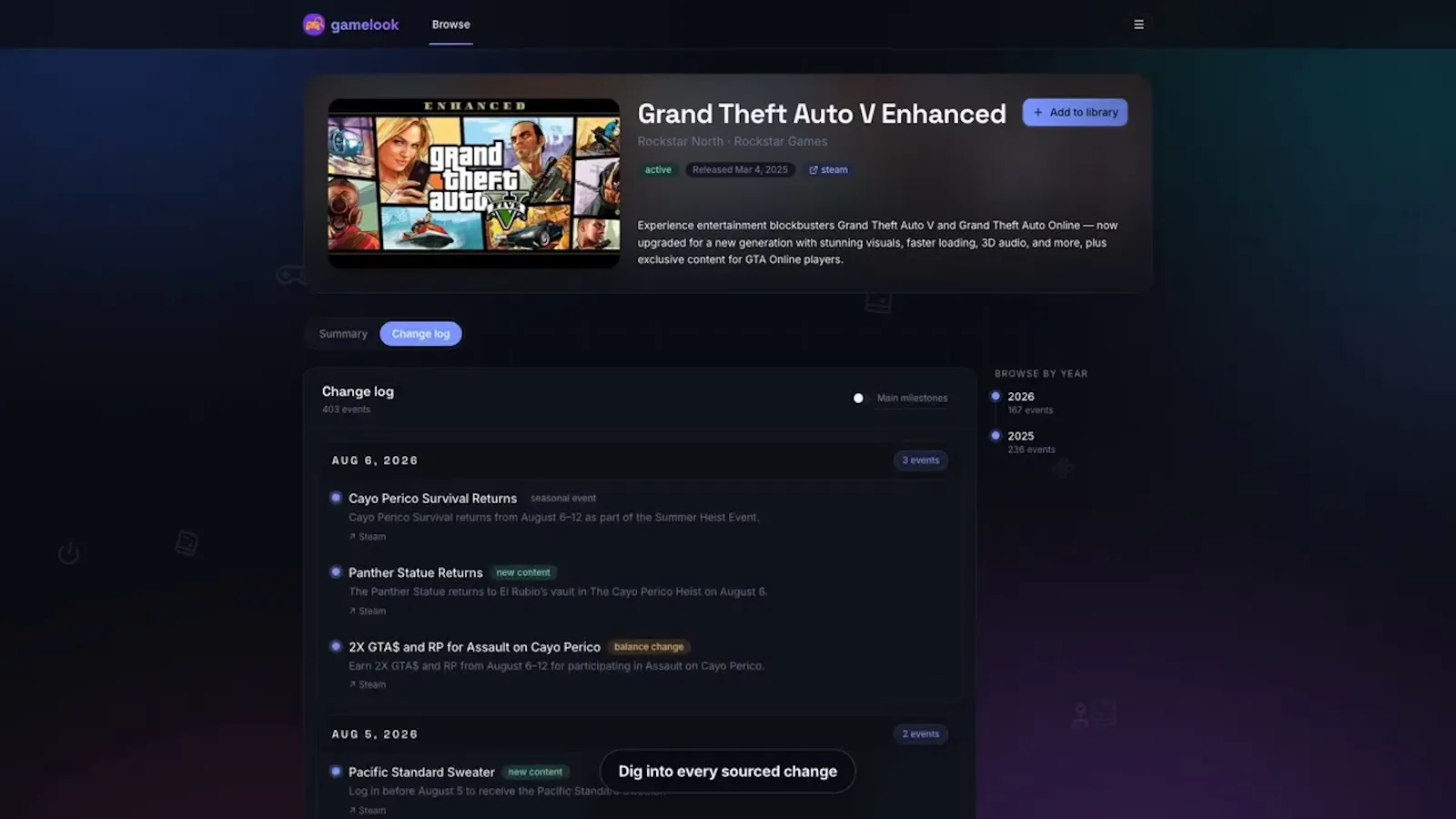 Gamelook screenshot 1 (video preview)