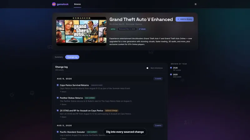 Gamelook screenshot 1 (video preview)