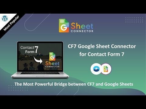 CF7 Google Sheet Connector for WordPress gallery image