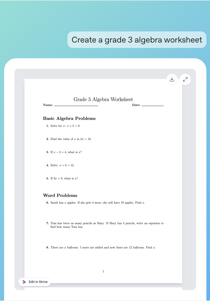 PDF Generator in ChatGPT gallery image