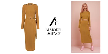 Ai Model Agency: Flat Pack to On-Model gallery image