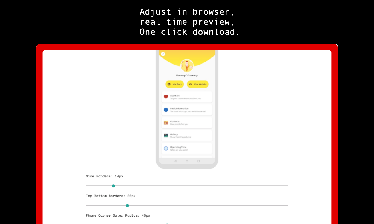 Dropshot - Simple Flexible Device Mockup gallery image
