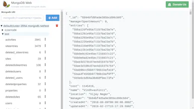 MongoDB Web gallery image