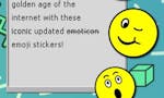 Retro Emoticons - iOS Stickers image
