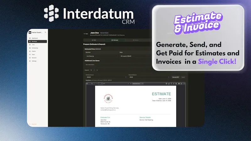 Interdatum CRM screenshot 3