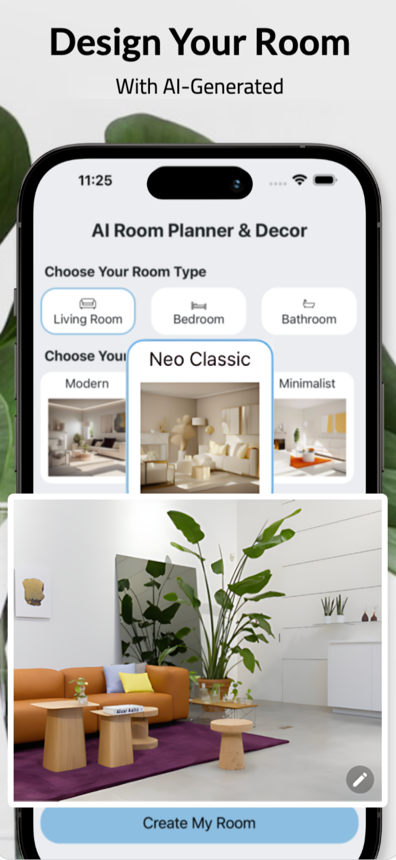 AI Interior Room Planner - การออกแบบตกแต่งภายใน, ภาพ AI, การตกแต่งห้อง, การออกแบบ AI, Interiorai media 2