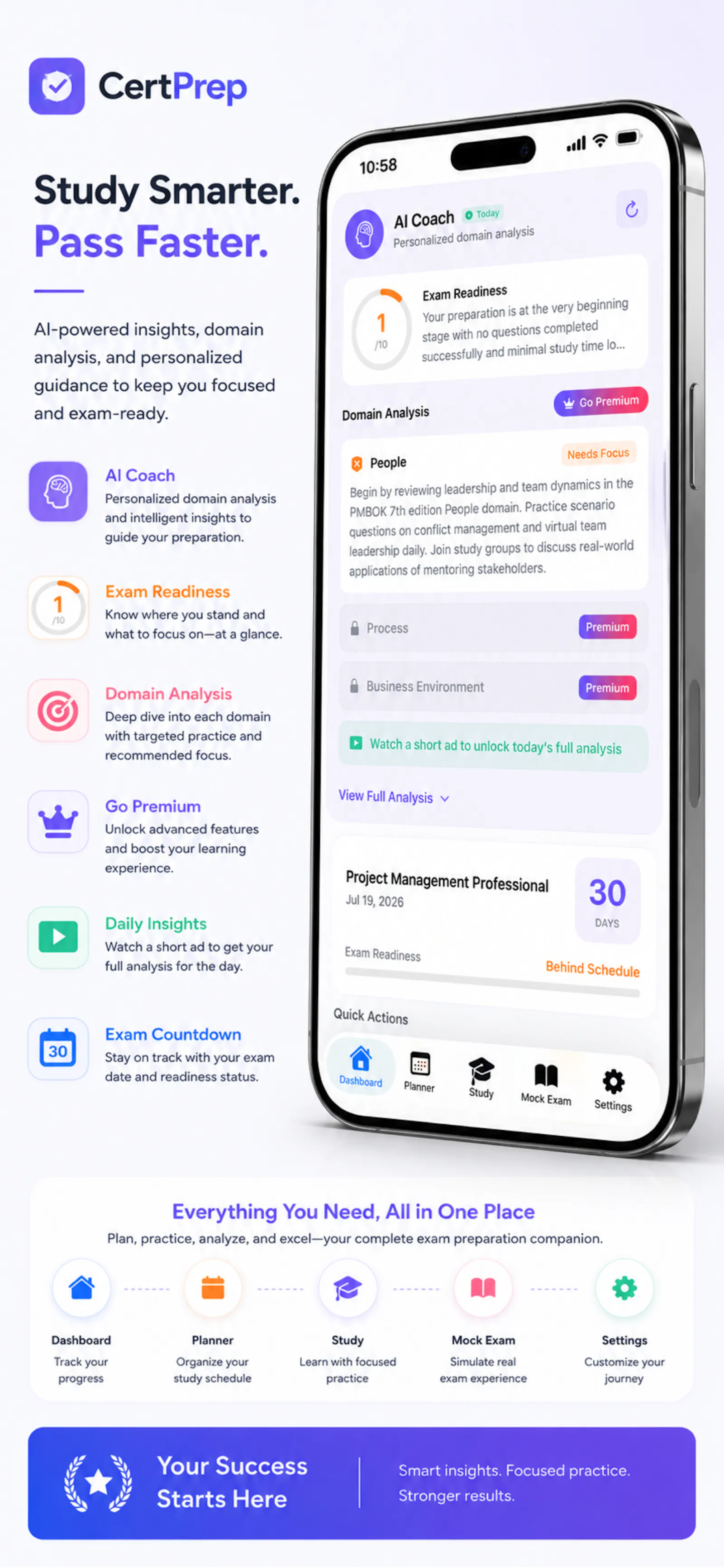 CertPrep – AI Certification Coach screenshot 9