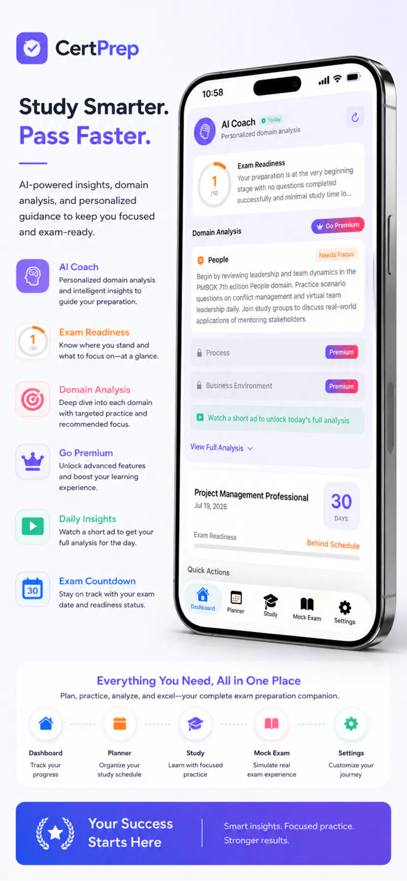 CertPrep – AI Certification Coach screenshot 9