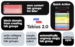 Tabius 2 - Auto Tab Grouping Extension media 1