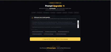 Prompt Upgrader gallery image
