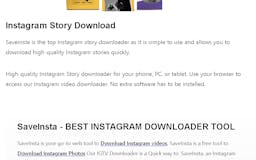 SaveInsta - Instagram Downloader Tool media 3