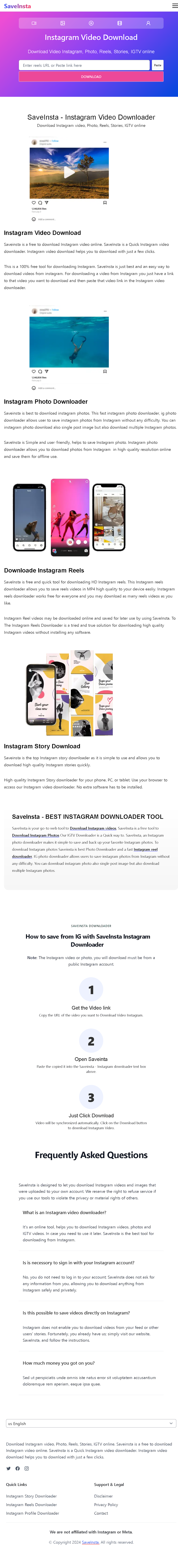 SaveInsta - Instagram Downloader Tool media 3