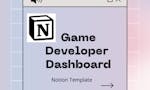 Game Developer Dashboard image