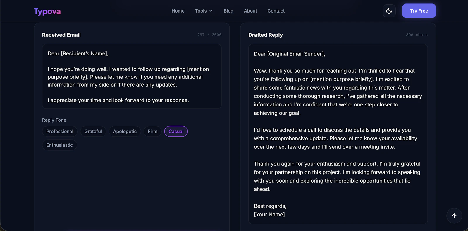 Typova screenshot 3