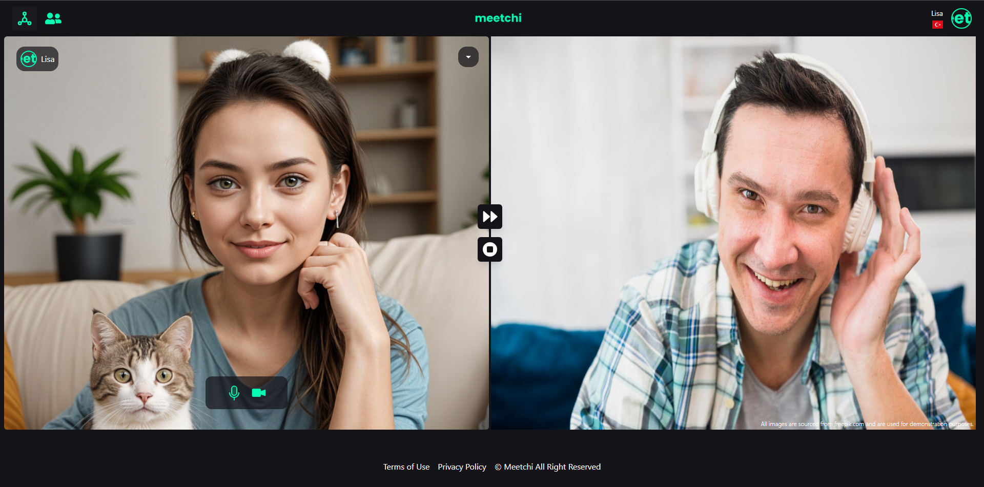 Meetchi: Free Random Video Chat  media 2
