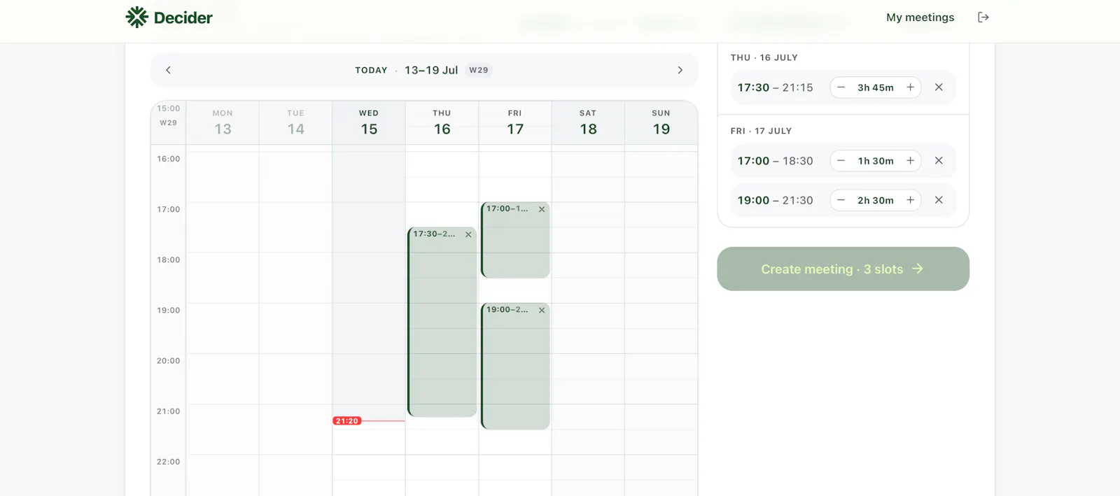 Decider screenshot 2