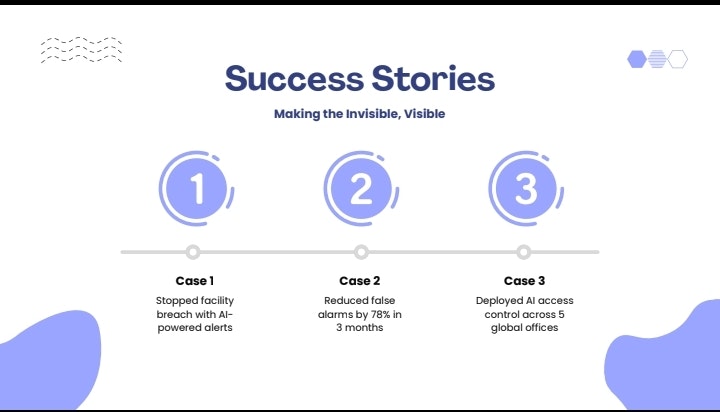 GuardAI - Medical AI Pitch Deck - Screenshot 3 showing product features and functionality