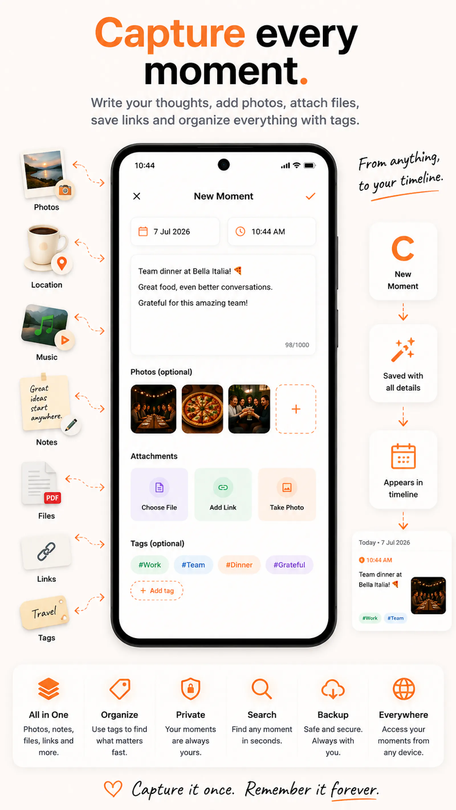 Chrono – Your Personal Life Timeline screenshot 7