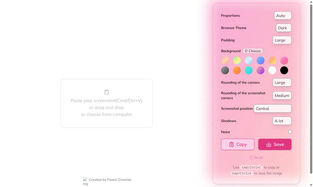 Screenshot beautifier gallery image