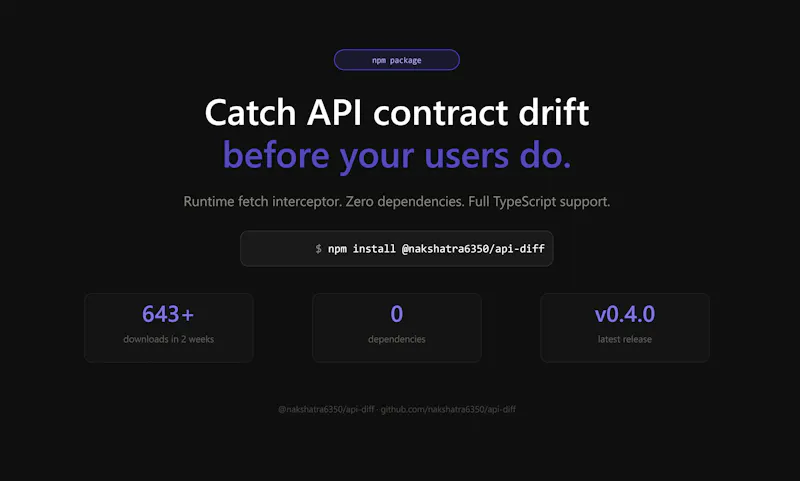 api-diff screenshot 1