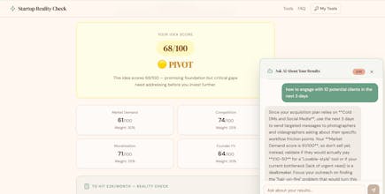 Startup Reality Check gallery image