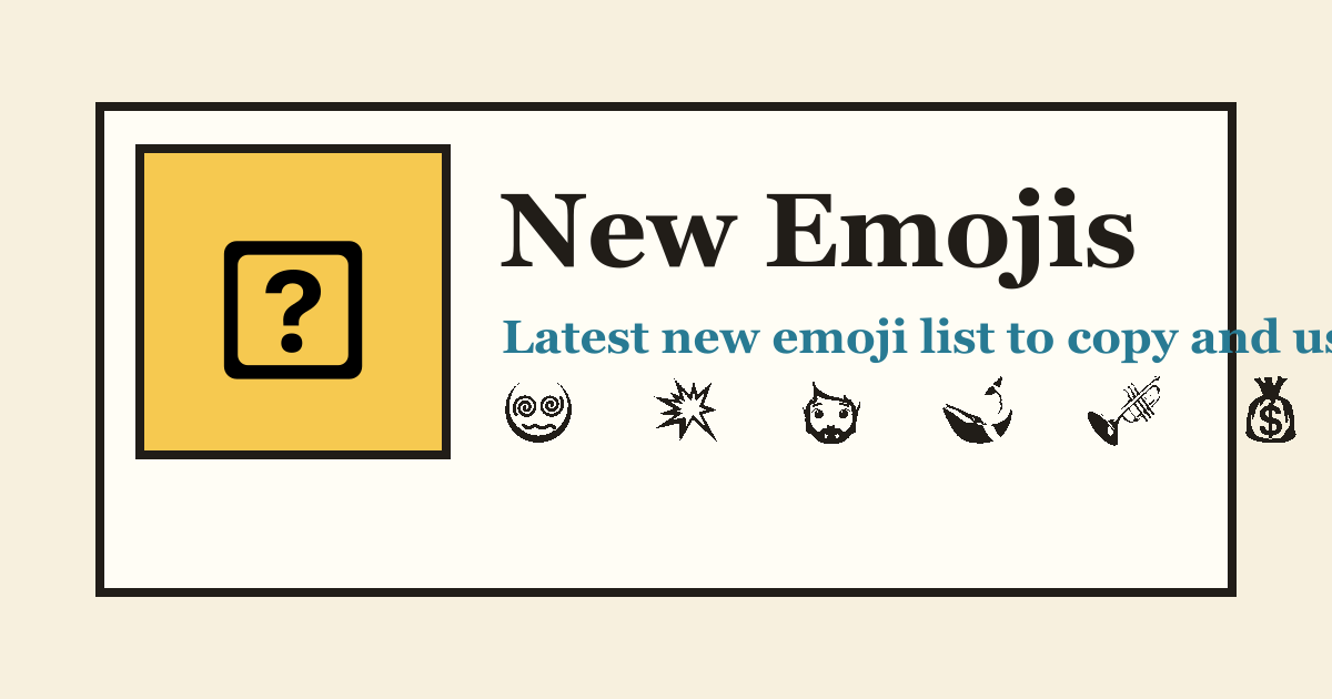New Emojis 2026 gallery image