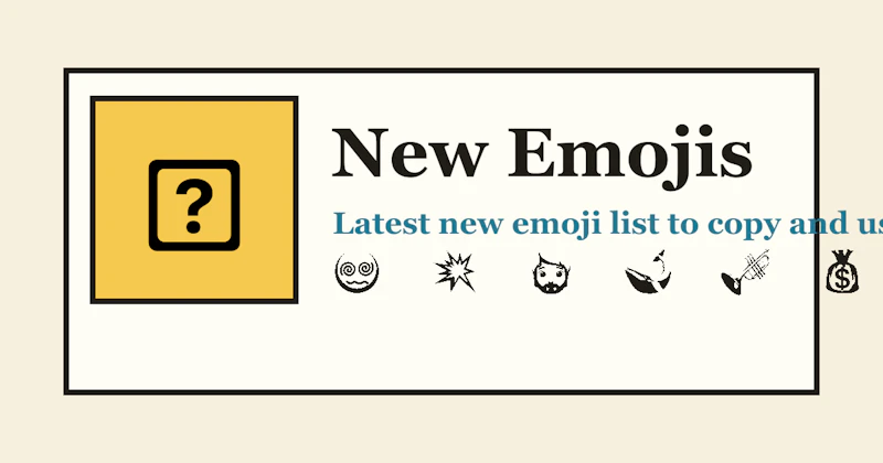 New Emojis 2026 screenshot 1