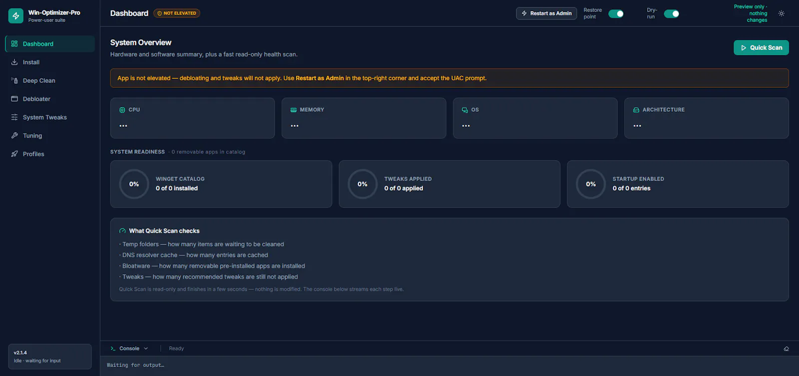 Win-Optimizer-Pro screenshot 1