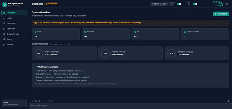 Win-Optimizer-Pro screenshot 1