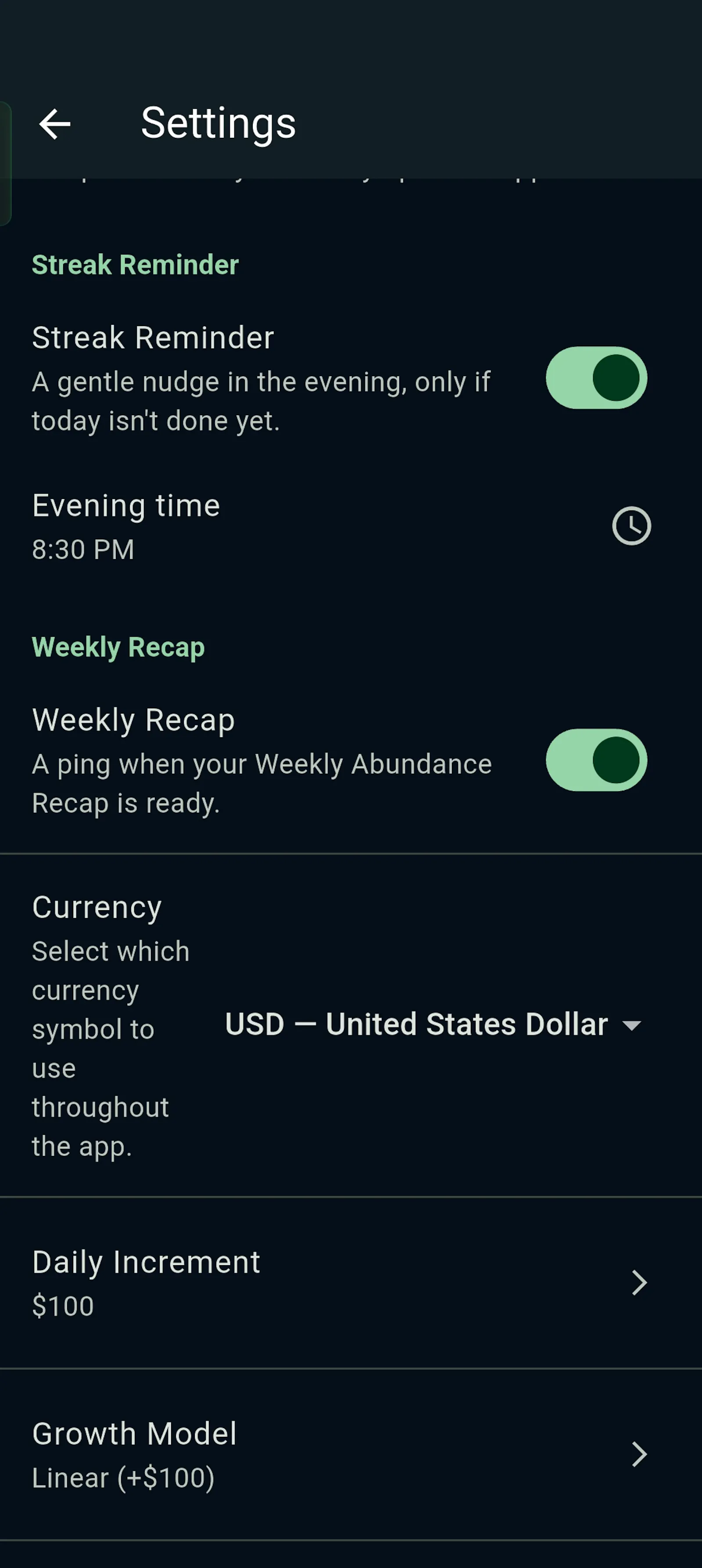 Abundance Wallet screenshot 8