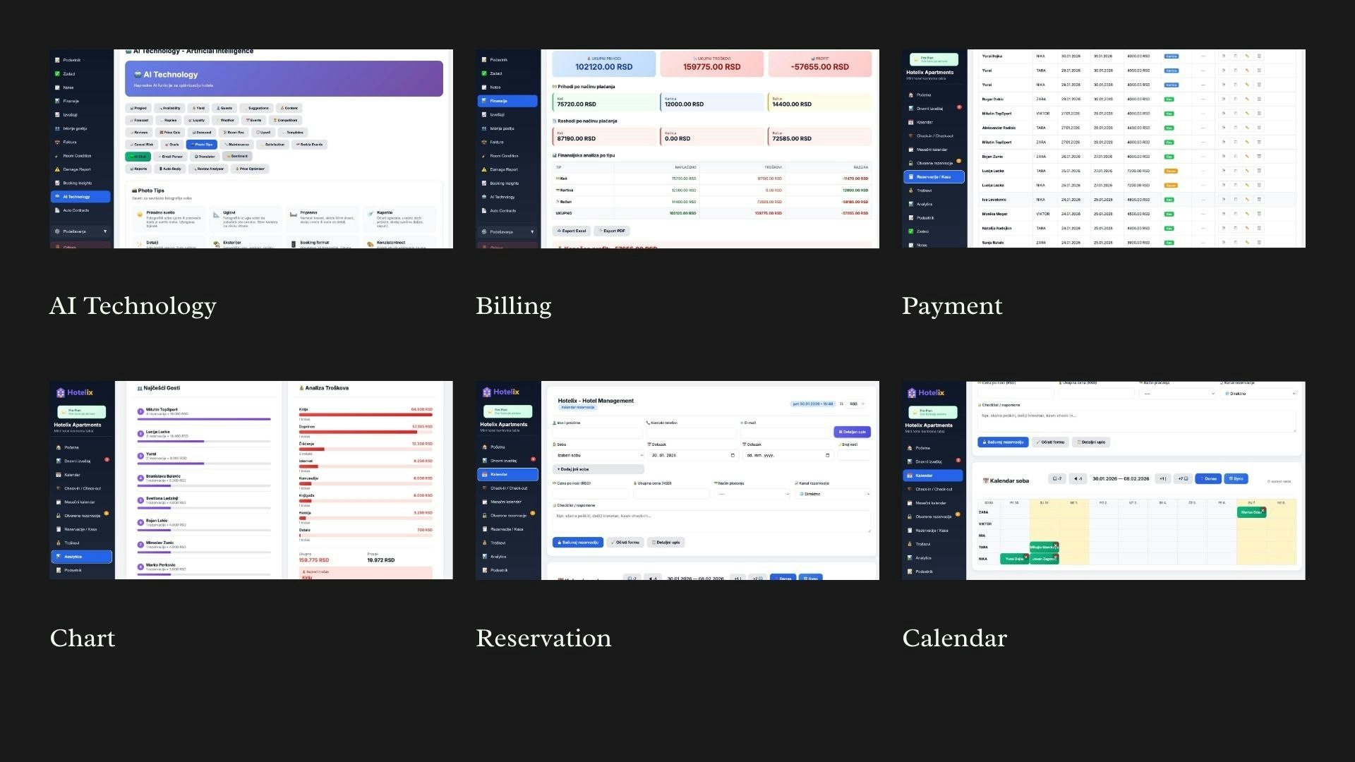 Hotelix - Product Hunt launch logo and brand identity