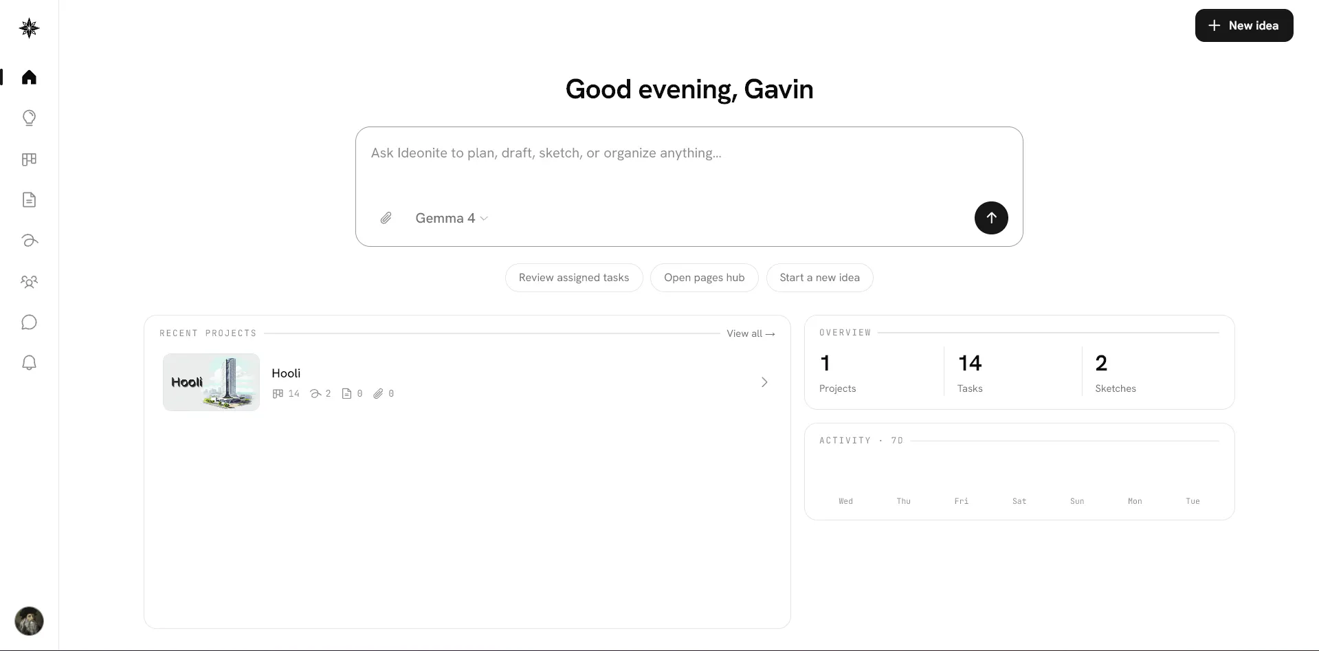 Ideonite screenshot