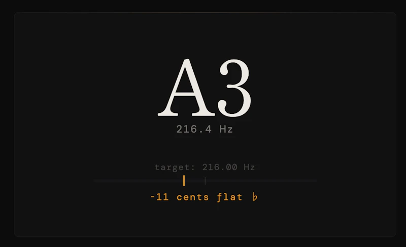 Chromatic Tuner 440 / 432 / Drone screenshot 4