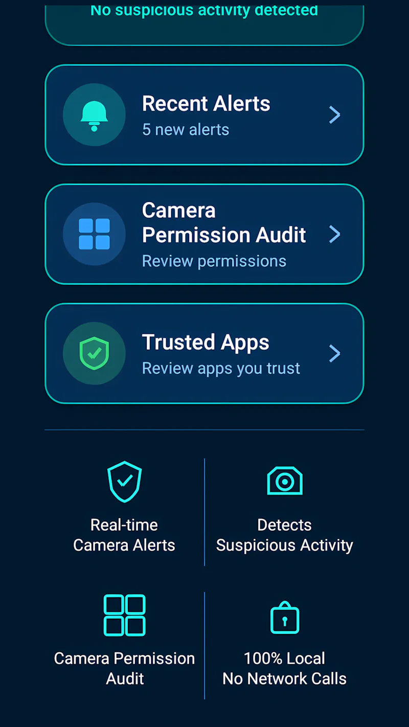 LensWatch: Your Camera Shield screenshot 3