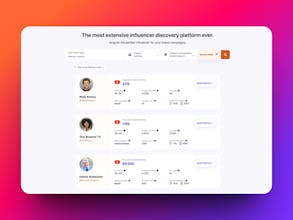 Creator Discovery Tool by CrowdPad gallery image