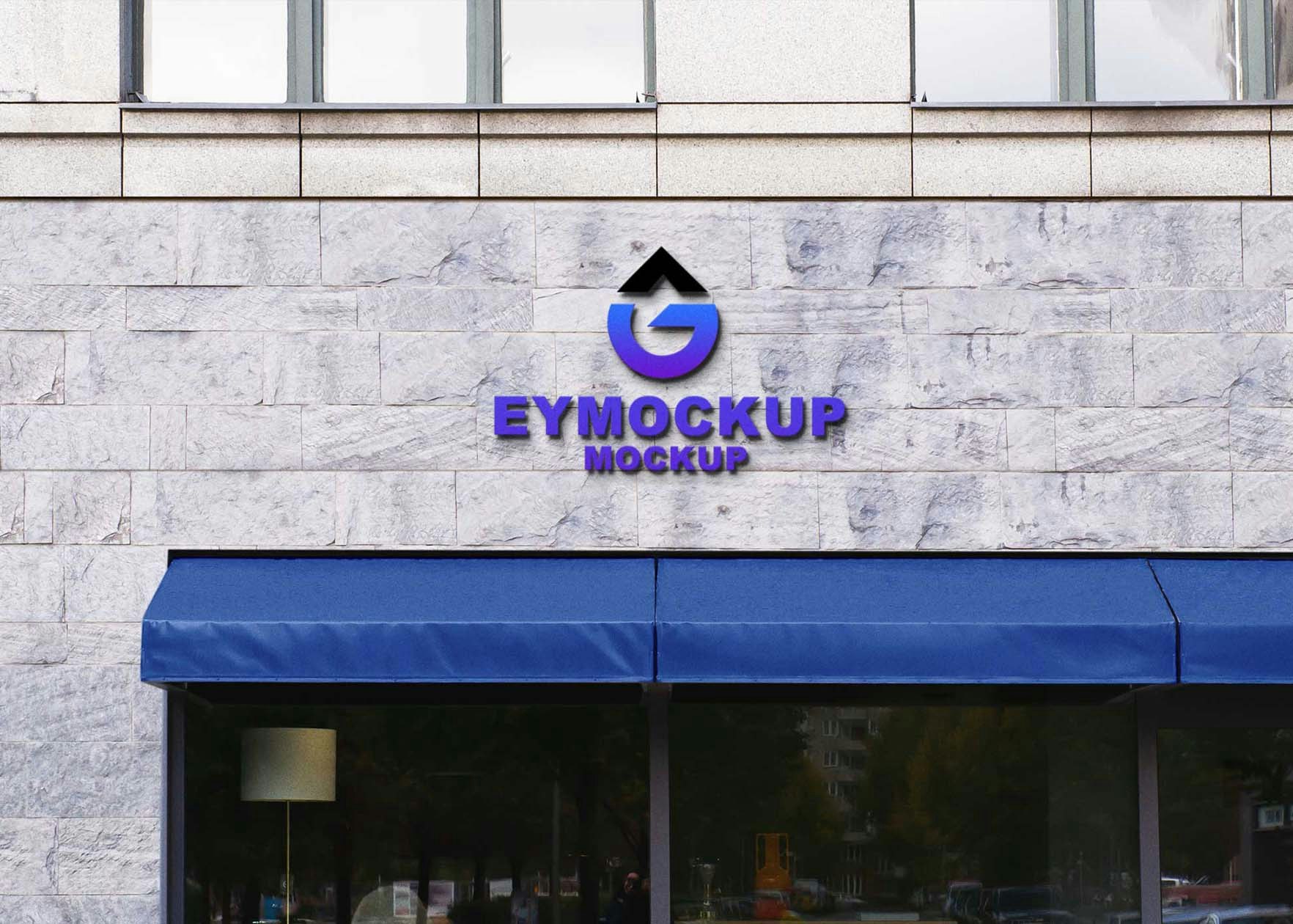 Free 3D Logo Mockup Collection gallery image