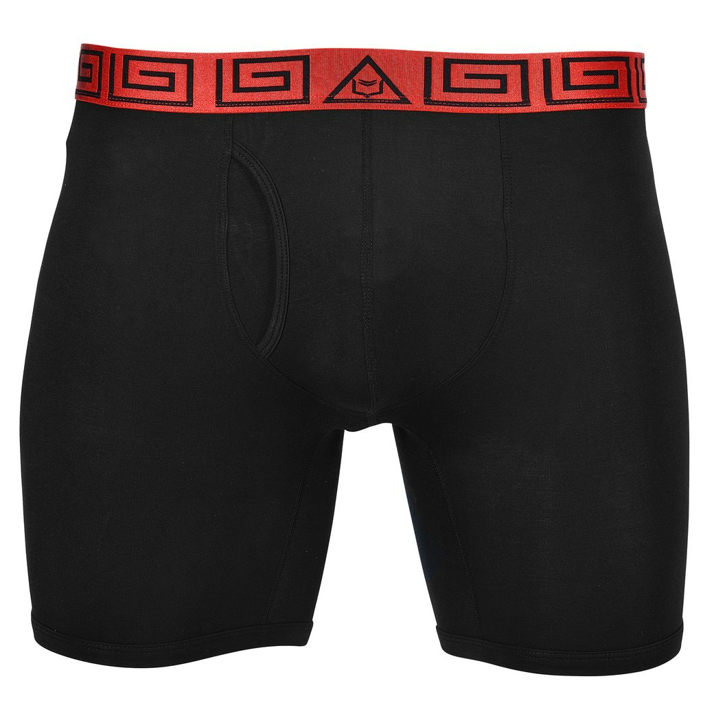 SHEATH V MENS DUAL-POUCH 8 IN. LEG BOXER