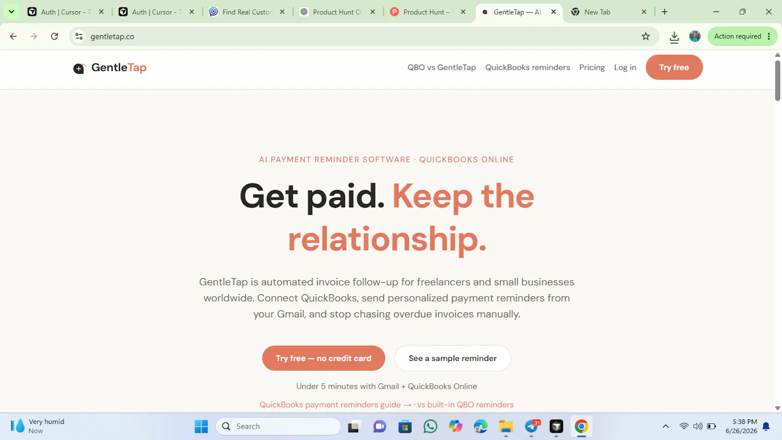 GentleTap screenshot 2
