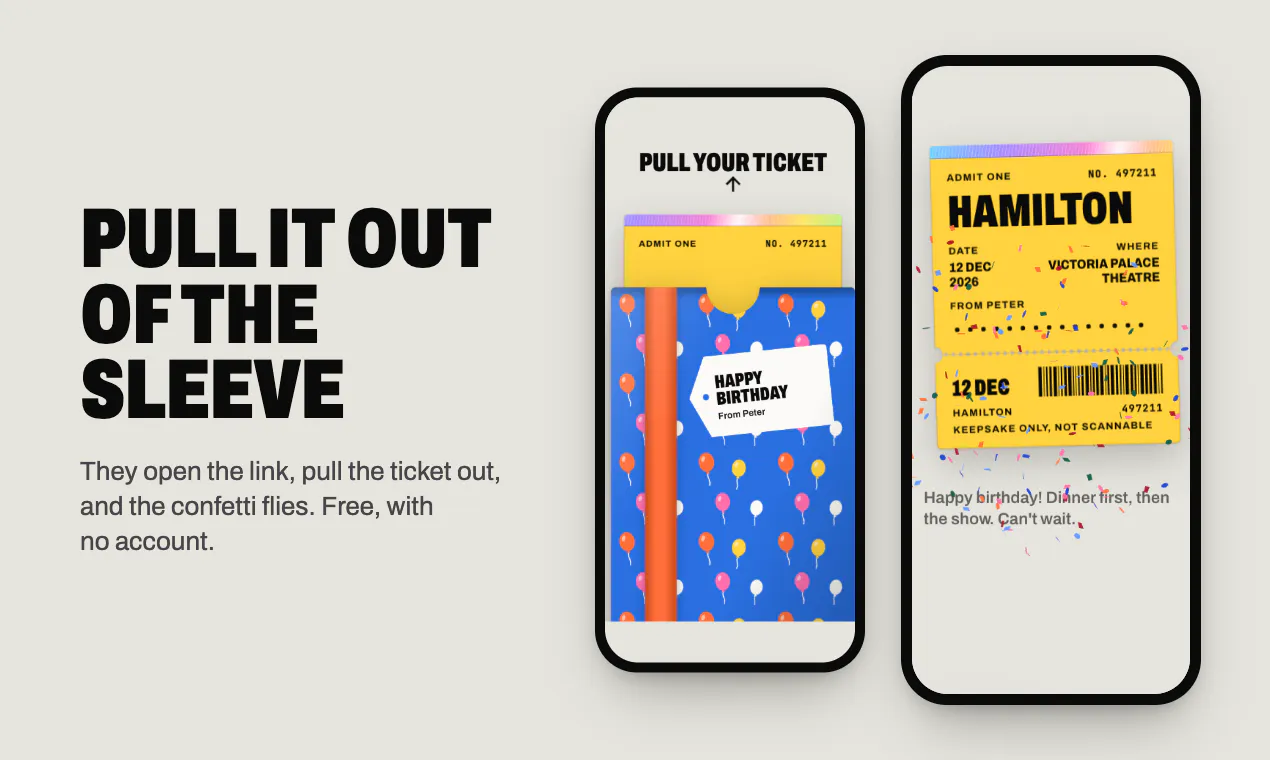 TicketReveal gallery image